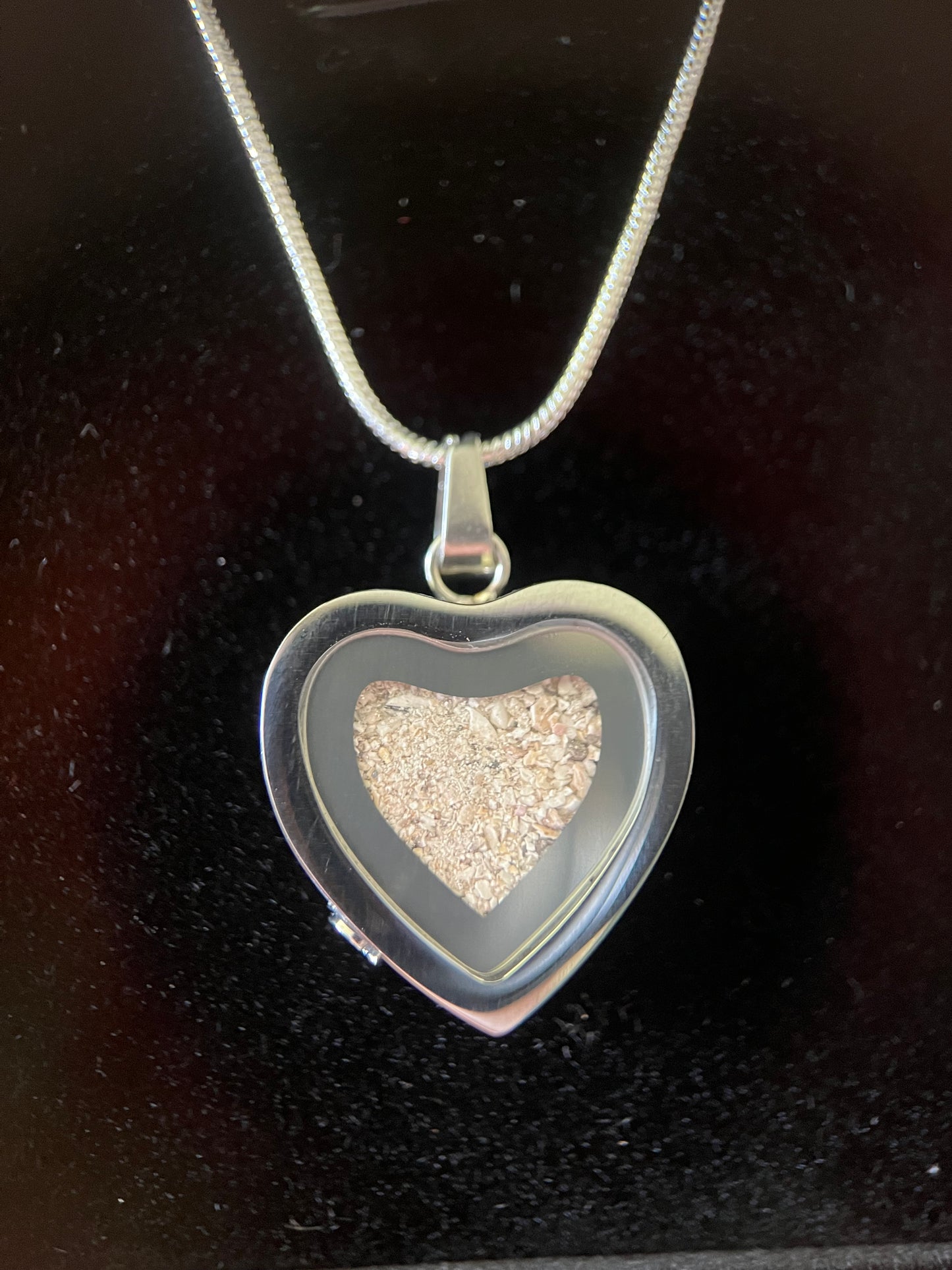 Heart Urn Style Keepsake Necklace