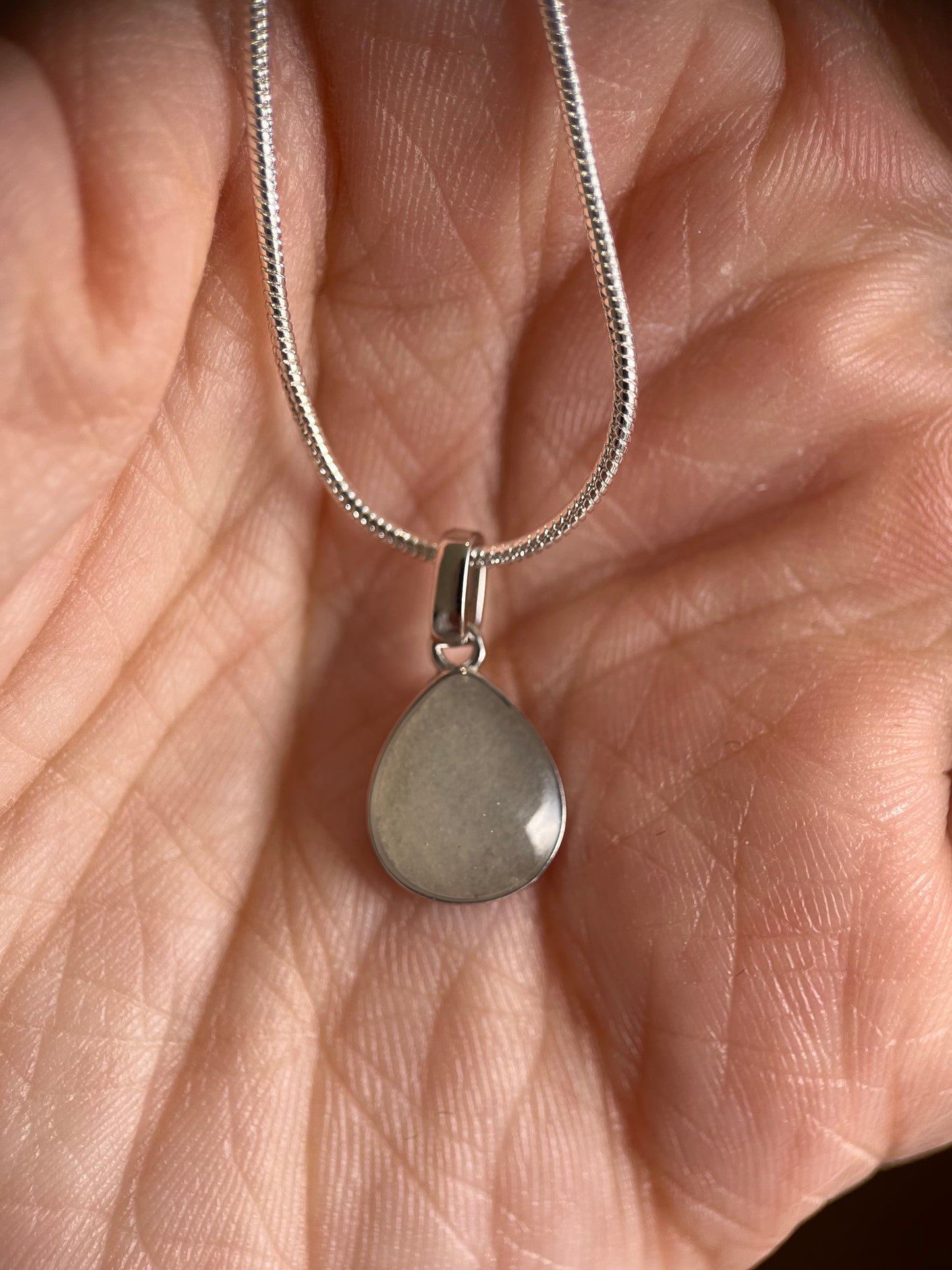 Teardrop Keepsake Necklace