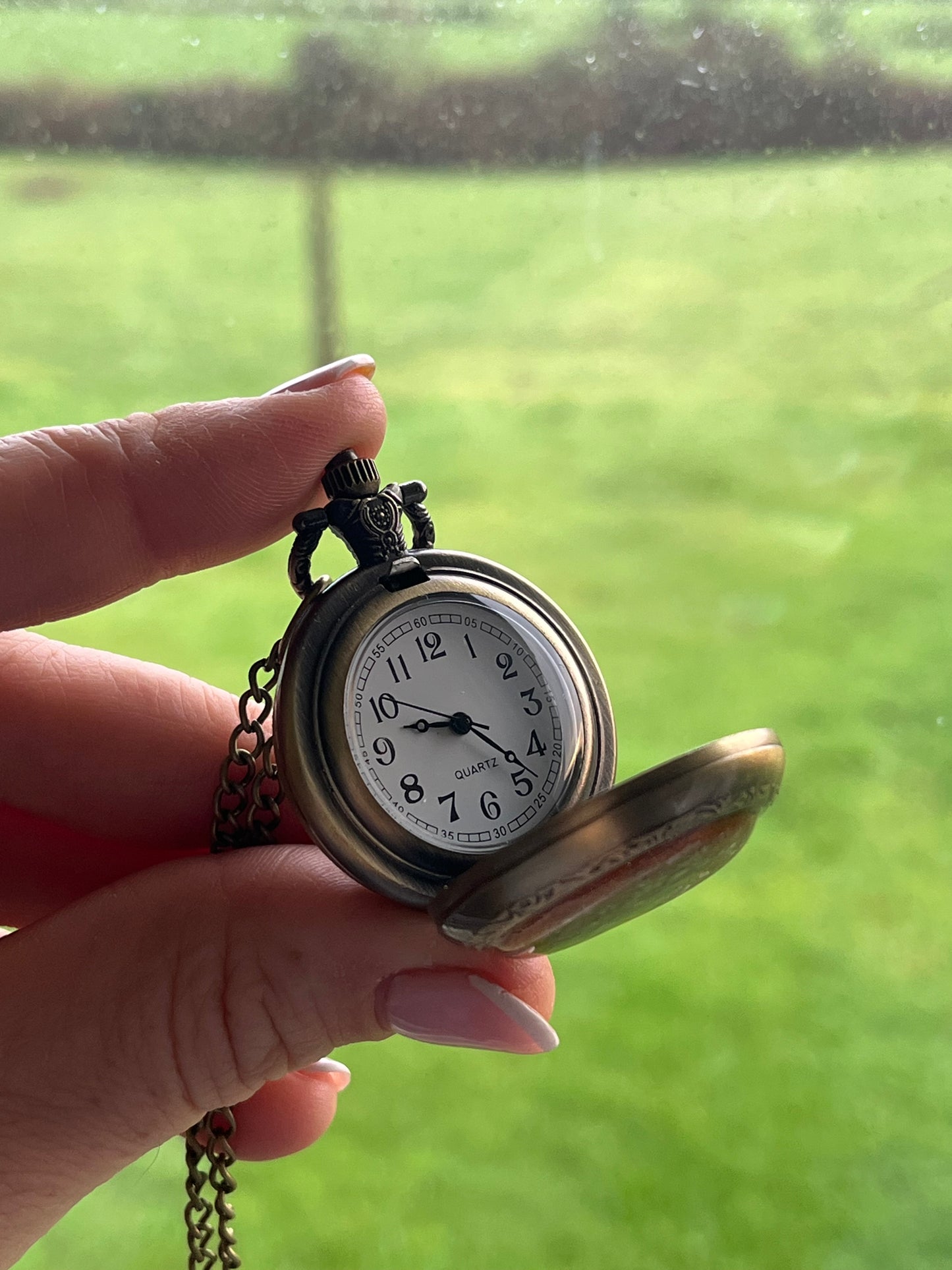 Vintage-Style Ashes Keepsake Pocket Watch
