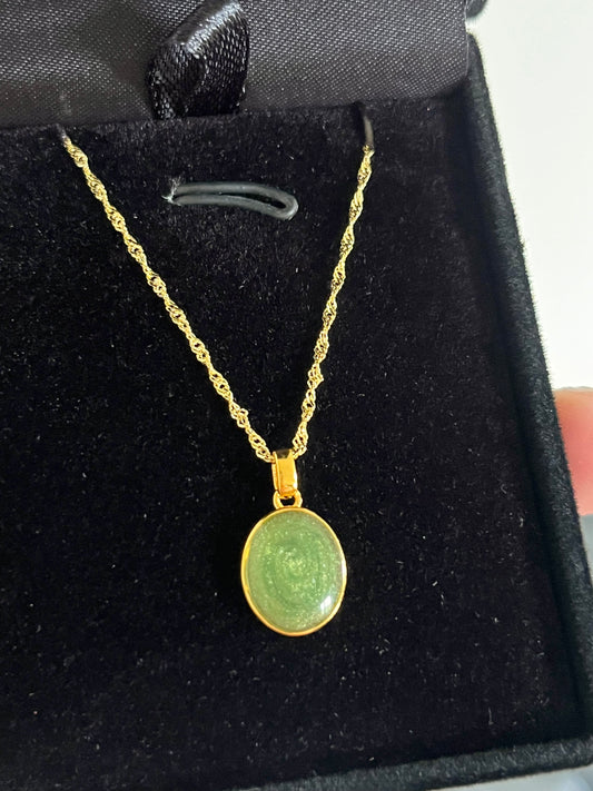 The Eternal Oval Pendant