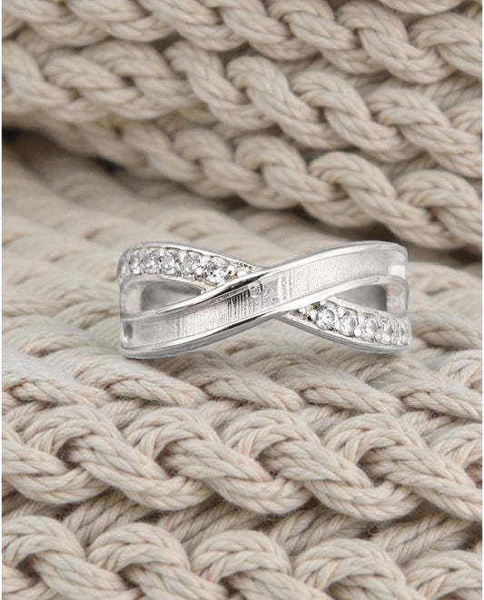 Infinity Wave Keepsake Ring