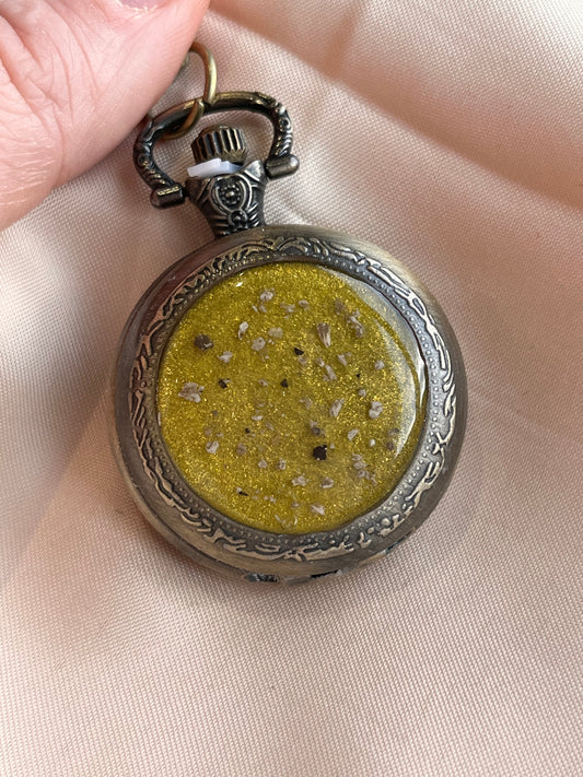 Vintage-Style Ashes Keepsake Pocket Watch