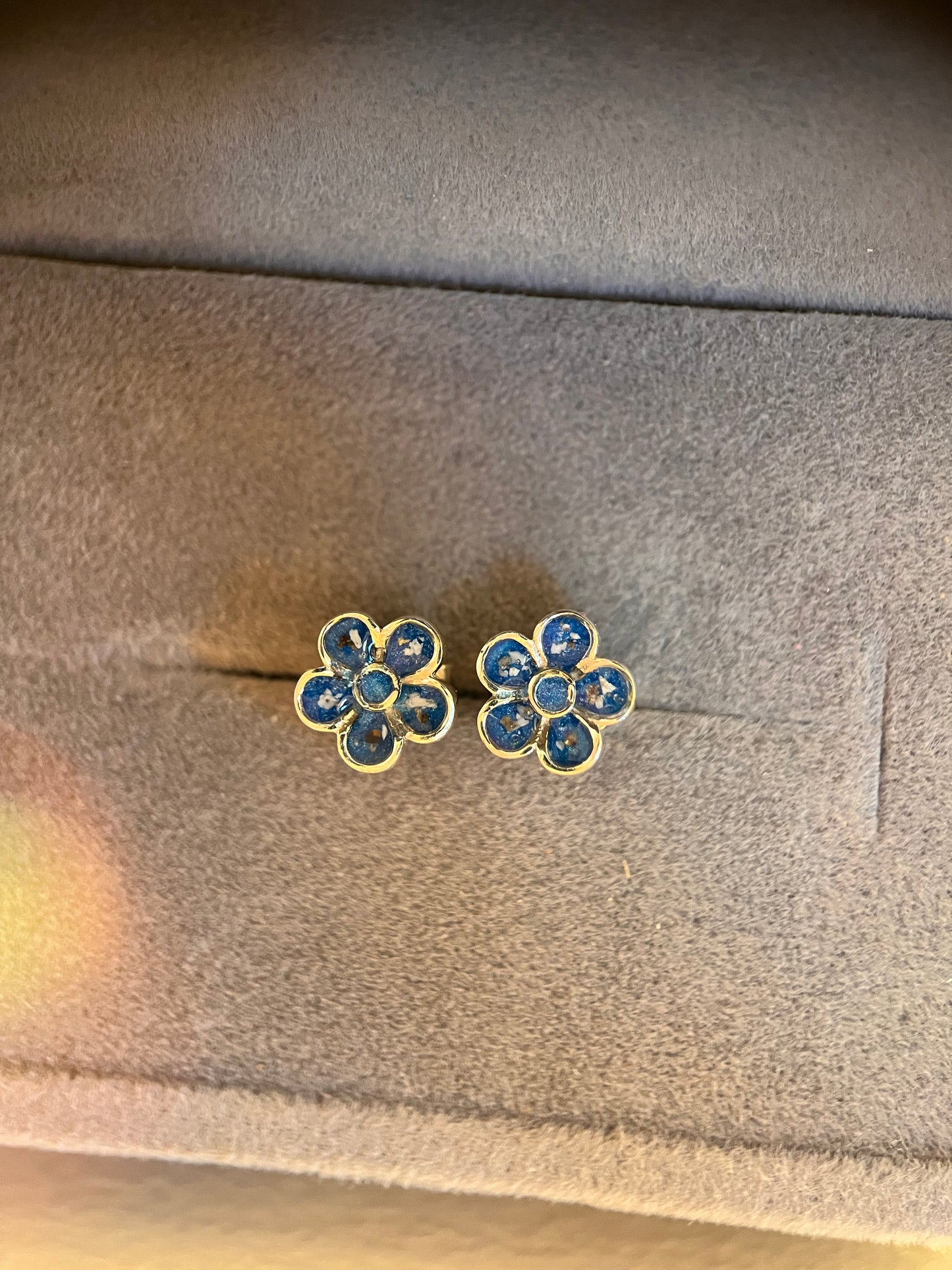 Forget-Me-Knot Memorial Earrings