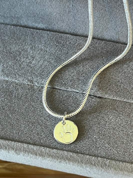 Handprint & Footprint Keepsake Necklace