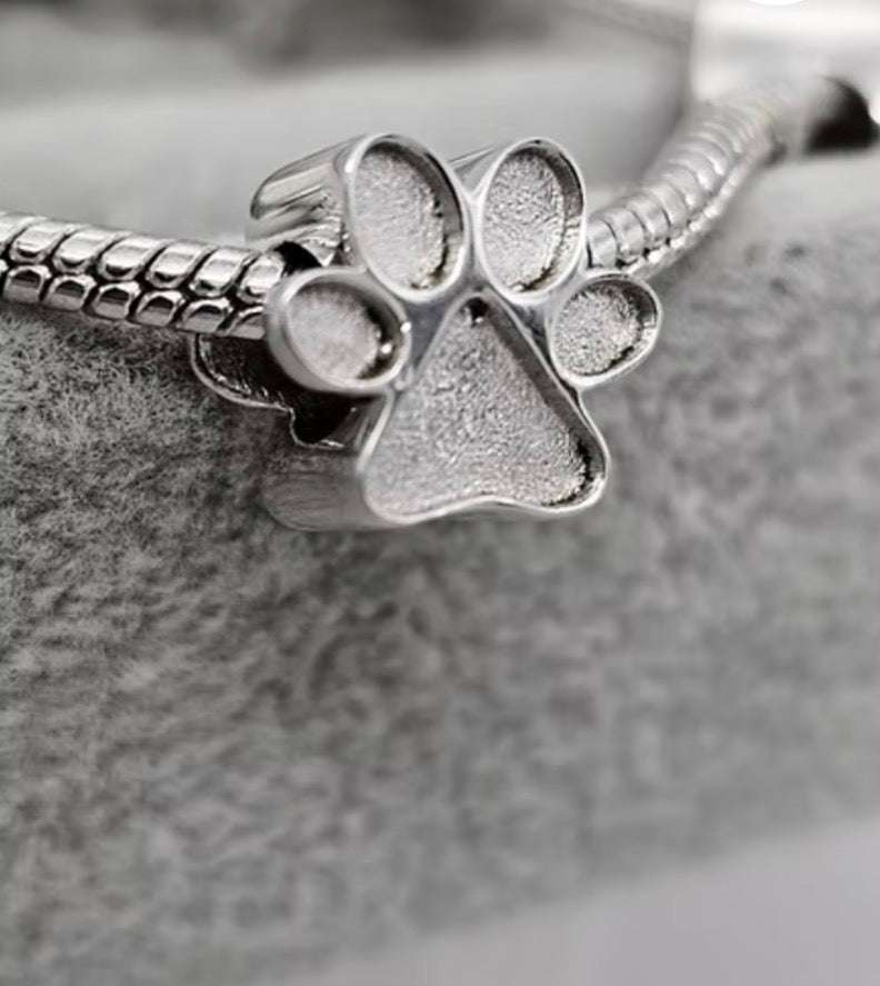 Paw Print Keepsake Charm