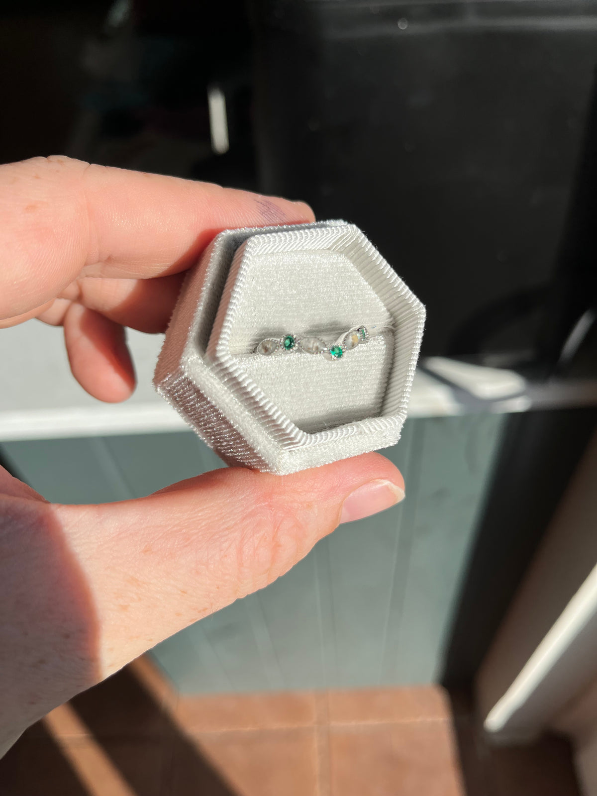 Birthstone Stacker Eternity Ring
