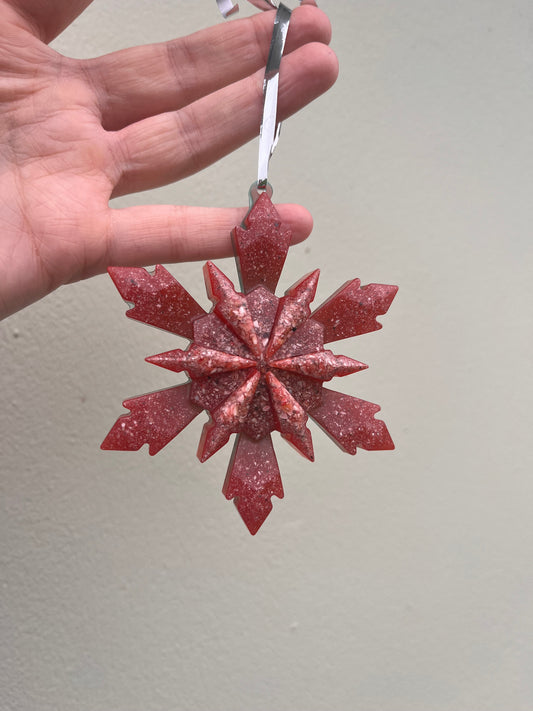 Personalised Inclusion Snowflake Christmas Bauble