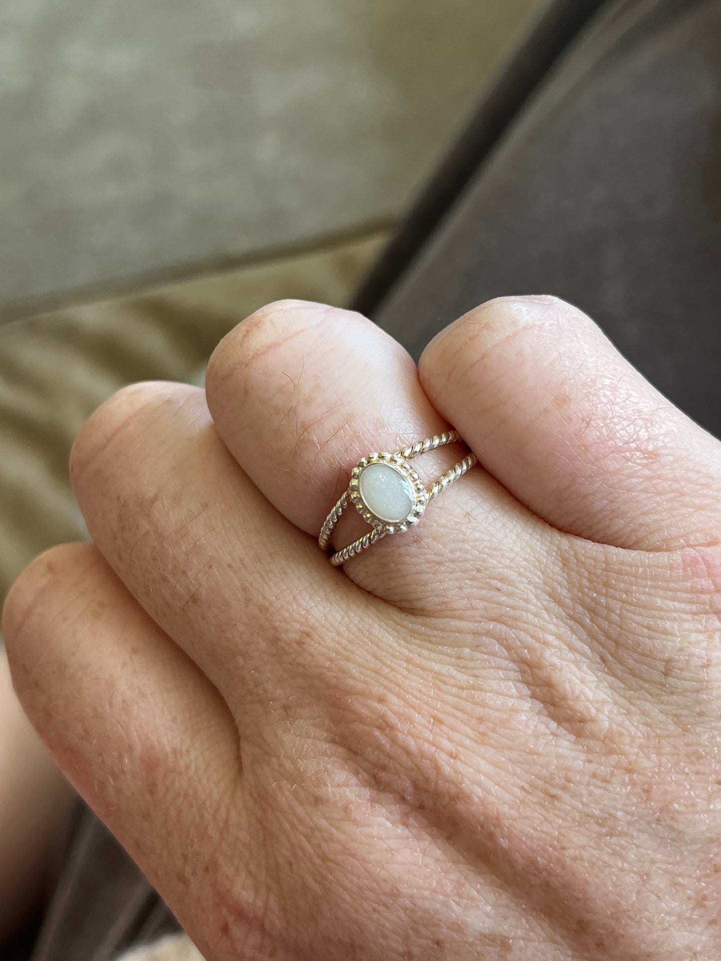 Split Shank Keepsake Ring