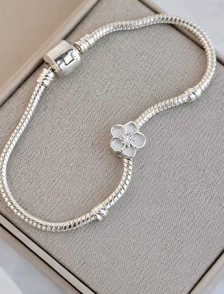 Flower Keepsake Charm