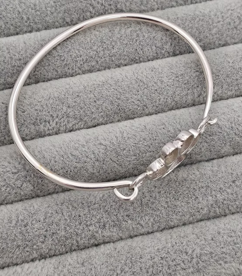 Paw Print Keepsake Bangle