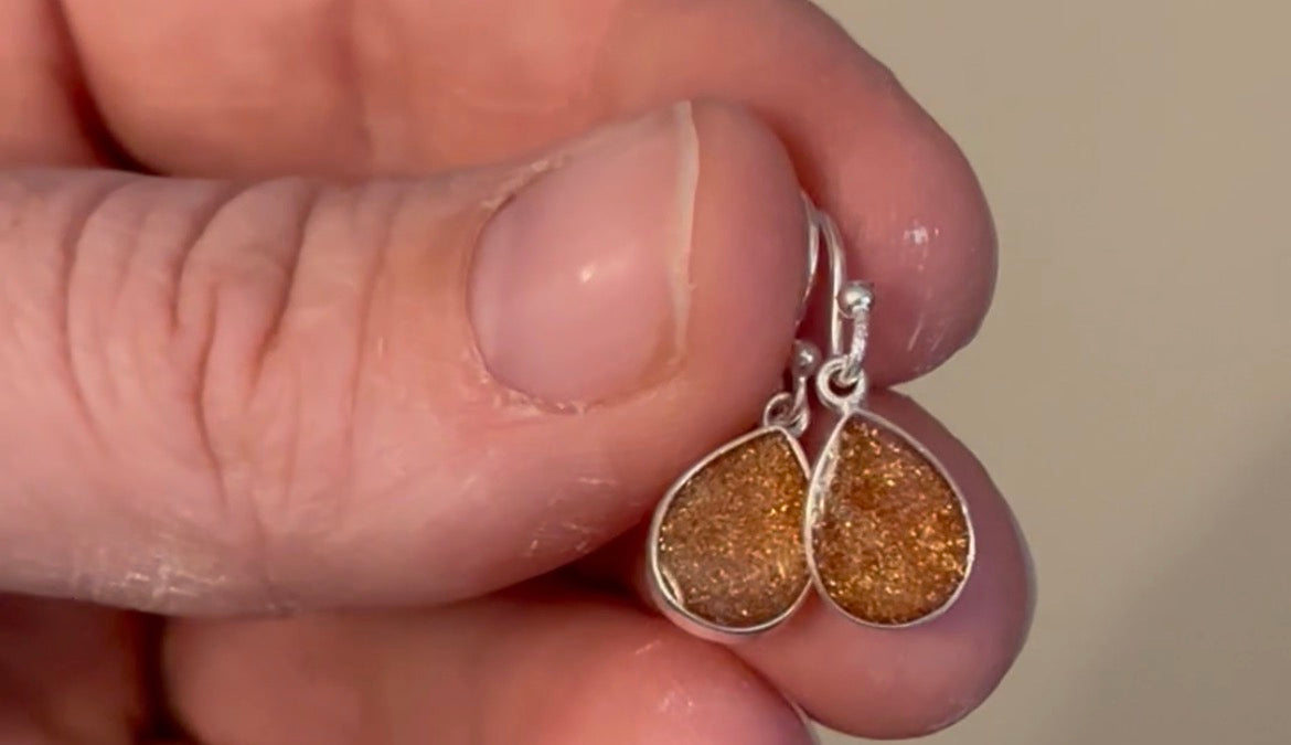 Teardrop Keepsake Earrings