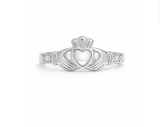 Irish Claddagh Keepsake Ring